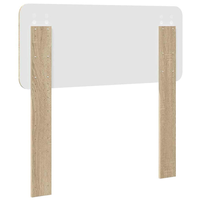 Tăblie cap cu headboard Stejar Sonoma 100 cm Lemn compozit - WALTI WALTI