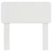 Tăblie cap cu headboard Alb Lucios 100 cm Lemn compozit - WALTI WALTI