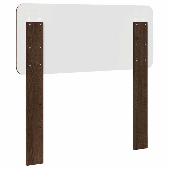 Tăblie cap cu headboard Stejar închis 100 cm Lemn compozit - WALTI WALTI