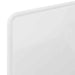 Tăblie cap cu headboard Alb Lucios 90 cm Lemn compozit - WALTI WALTI