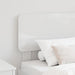 Tăblie cap cu headboard Alb Lucios 90 cm Lemn compozit - WALTI WALTI