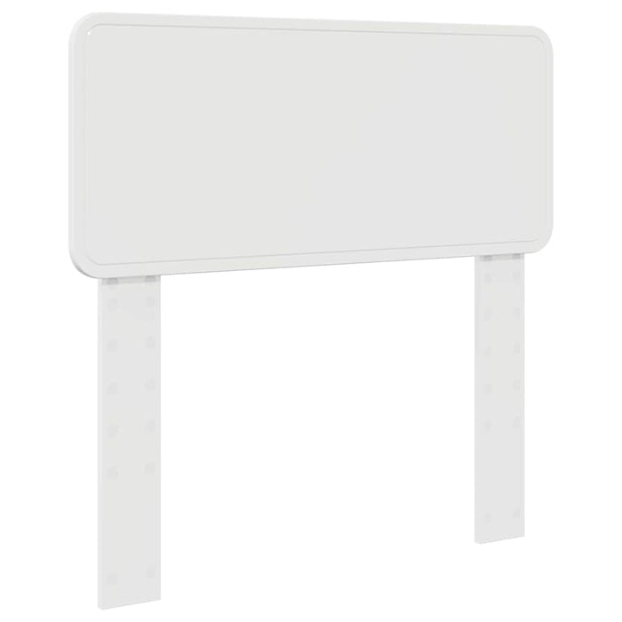 Tăblie cap cu headboard Alb Lucios 90 cm Lemn compozit - WALTI WALTI