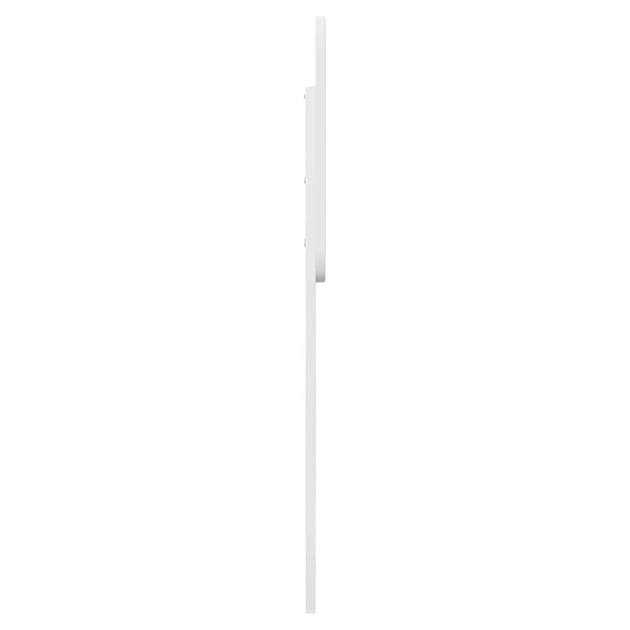 Tăblie cap cu headboard Alb Lucios 90 cm Lemn compozit - WALTI WALTI