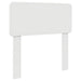 Tăblie cap cu headboard Alb 80 cm Lemn compozit - WALTI WALTI