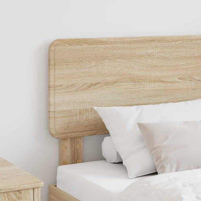 Tăblie cap cu headboard Stejar Sonoma 80 cm Lemn compozit - WALTI WALTI