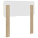 Tăblie cap cu headboard Stejar Sonoma 80 cm Lemn compozit - WALTI WALTI