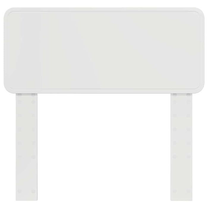 Tăblie cap cu headboard Alb Lucios 80 cm Lemn compozit - WALTI WALTI