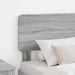 Tăblie cap cu headboard Gri Sonoma 80 cm Lemn compozit - WALTI WALTI