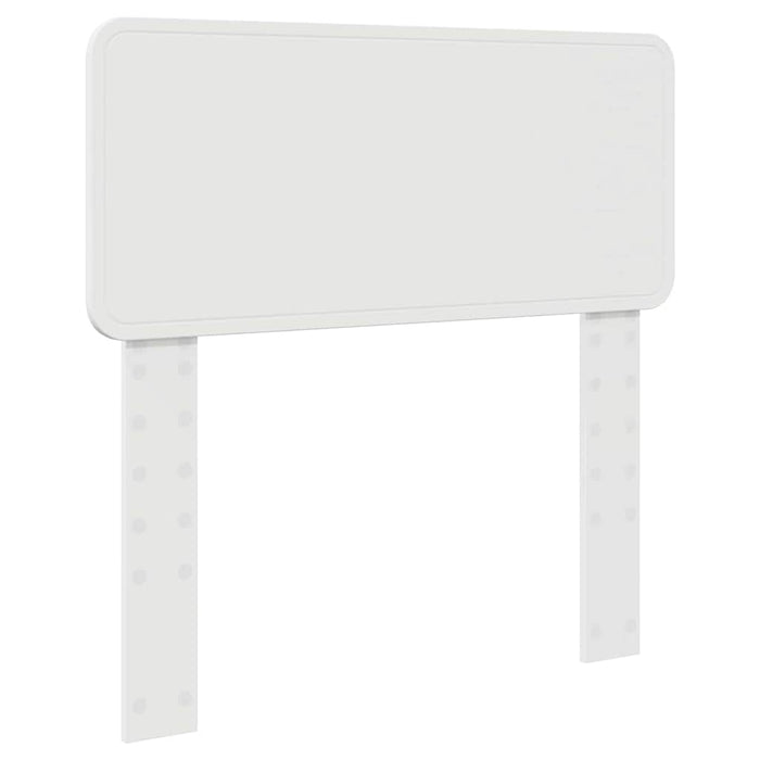 Tăblie cap cu headboard Alb 75 cm Lemn compozit - WALTI WALTI