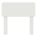 Tăblie cap cu headboard Alb 75 cm Lemn compozit - WALTI WALTI