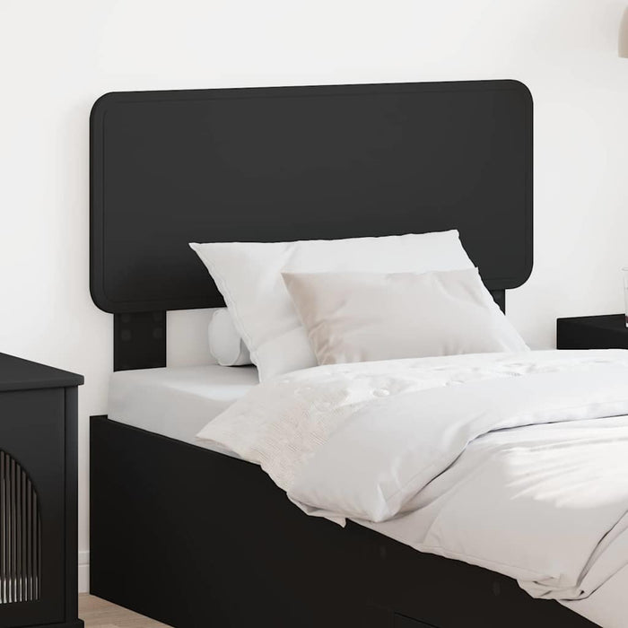Tăblie cap cu headboard Stejar Negru 75 cm Lemn compozit - WALTI WALTI
