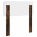 Tăblie cap cu headboard Stejar fumuriu 75 cm Lemn compozit - WALTI WALTI