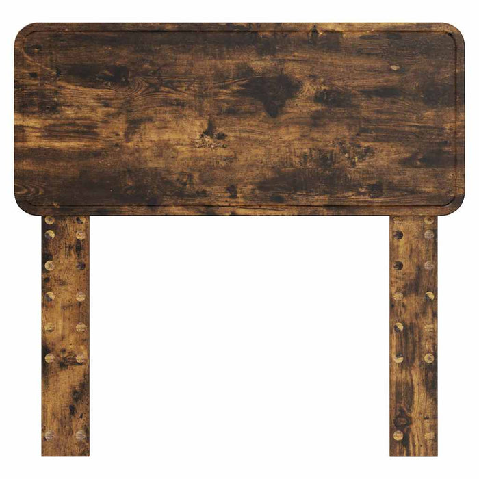 Tăblie cap cu headboard Stejar fumuriu 75 cm Lemn compozit - WALTI WALTI