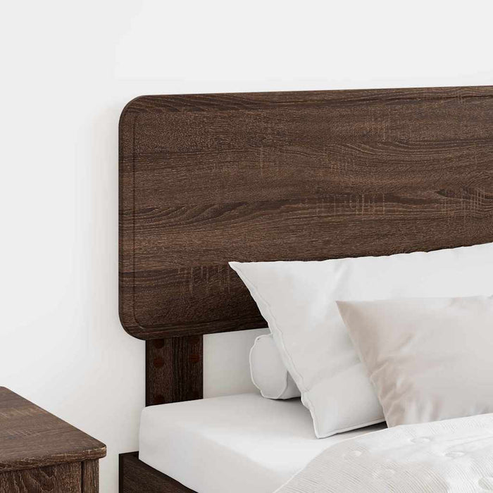 Tăblie cap cu headboard Stejar închis 75 cm Lemn compozit - WALTI WALTI