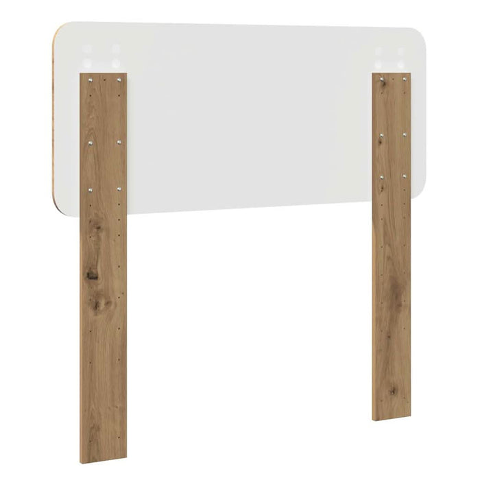 Tăblie cap cu headboard Stejar Artizanal 75 cm Lemn compozit - WALTI WALTI