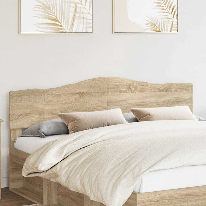 Tăblie cap cu headboard Stejar Sonoma 200 cm Lemn compozit - WALTI WALTI