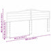 Tăblie cap cu headboard Gri din beton 200 cm Lemn compozit - WALTI WALTI