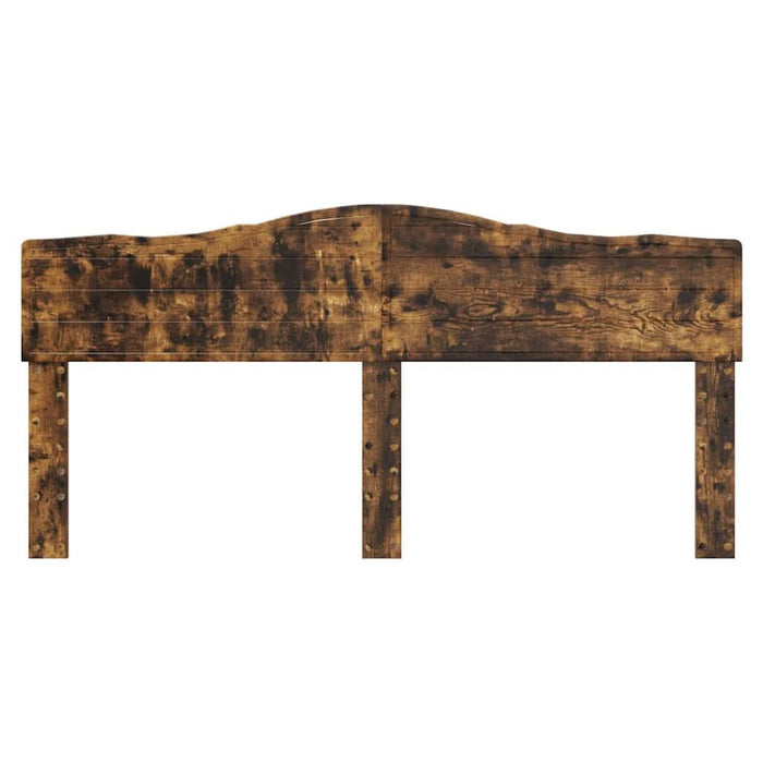 Tăblie cap cu headboard Stejar fumuriu 200 cm Lemn compozit - WALTI WALTI
