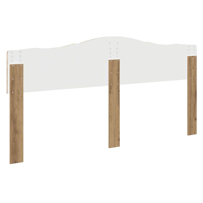 Tăblie cap cu headboard Stejar Artizanal 200 cm Lemn compozit - WALTI WALTI