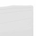 Tăblie cap cu headboard Alb 180 cm Lemn compozit - WALTI WALTI