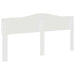 Tăblie cap cu headboard Alb 180 cm Lemn compozit - WALTI WALTI