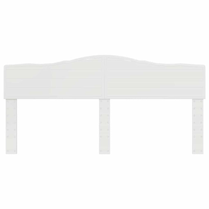 Tăblie cap cu headboard Alb 180 cm Lemn compozit - WALTI WALTI