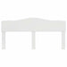 Tăblie cap cu headboard Alb 180 cm Lemn compozit - WALTI WALTI