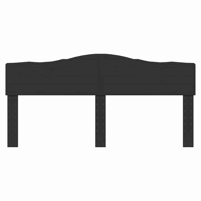 Tăblie cap cu headboard Stejar Negru 180 cm Lemn compozit - WALTI WALTI