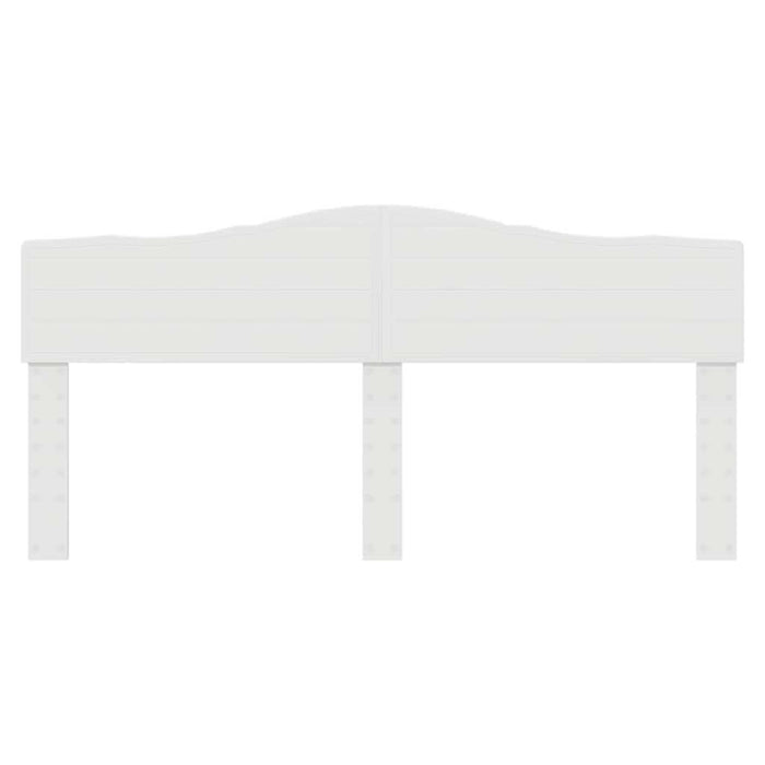 Tăblie cap cu headboard Alb Lucios 180 cm Lemn compozit - WALTI WALTI