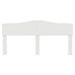 Tăblie cap cu headboard Alb Lucios 180 cm Lemn compozit - WALTI WALTI