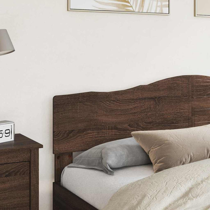 Tăblie cap cu headboard Stejar închis 180 cm Lemn compozit - WALTI WALTI