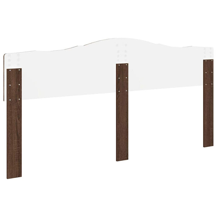 Tăblie cap cu headboard Stejar închis 180 cm Lemn compozit - WALTI WALTI