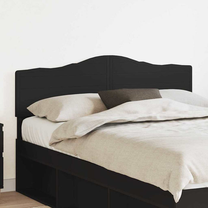 Tăblie cap cu headboard Stejar Negru 160 cm Lemn compozit - WALTI WALTI