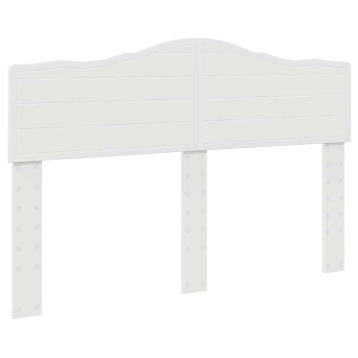 Tăblie cap cu headboard Alb Lucios 160 cm Lemn compozit - WALTI WALTI