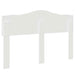 Tăblie cap cu headboard Alb Lucios 160 cm Lemn compozit - WALTI WALTI