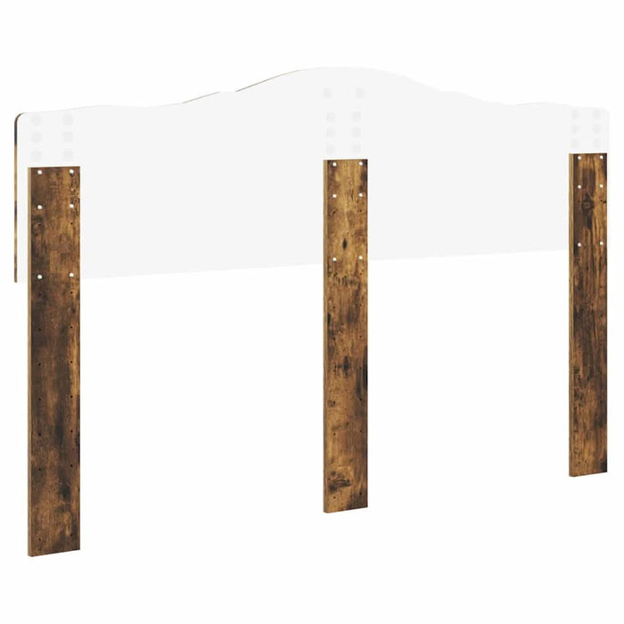 Tăblie cap cu headboard Stejar fumuriu 160 cm Lemn compozit - WALTI WALTI