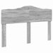Tăblie cap cu headboard Gri Sonoma 160 cm Lemn compozit - WALTI WALTI