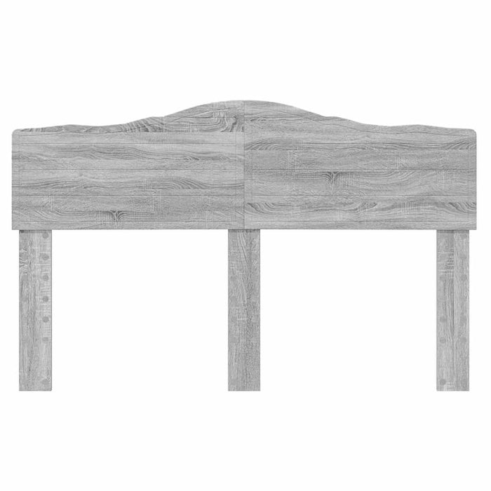 Tăblie cap cu headboard Gri Sonoma 160 cm Lemn compozit - WALTI WALTI