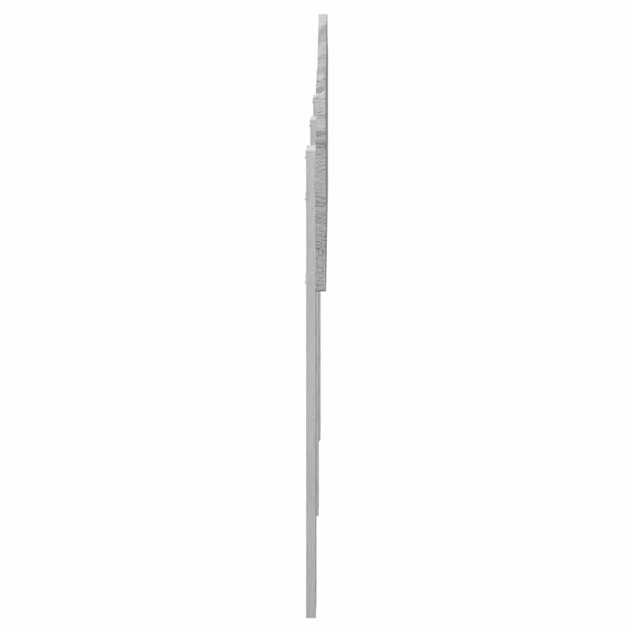 Tăblie cap cu headboard Gri Sonoma 160 cm Lemn compozit - WALTI WALTI