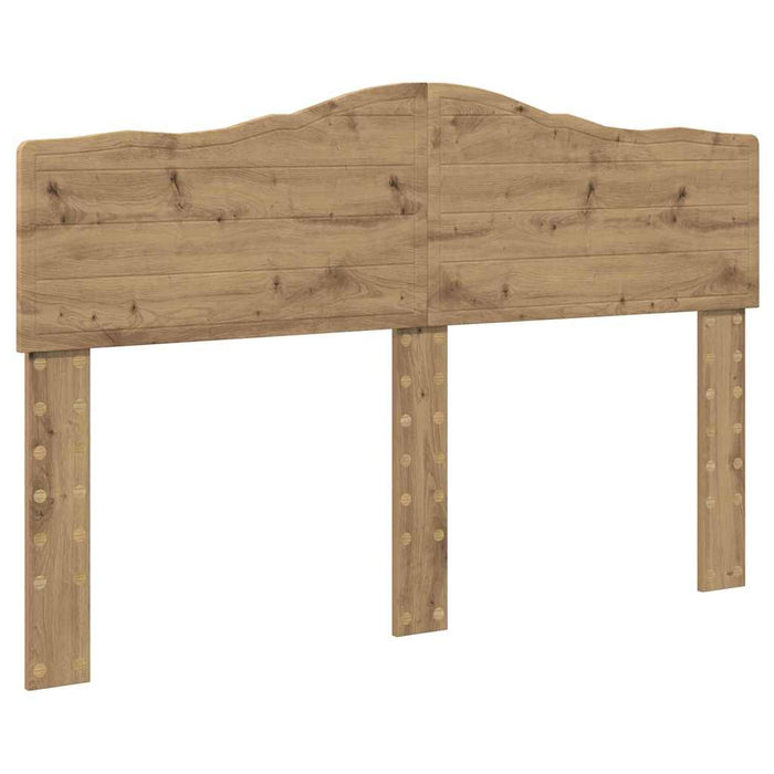 Tăblie cap cu headboard Stejar Artizanal 160 cm Lemn compozit - WALTI WALTI