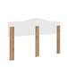 Tăblie cap cu headboard Stejar Artizanal 160 cm Lemn compozit - WALTI WALTI