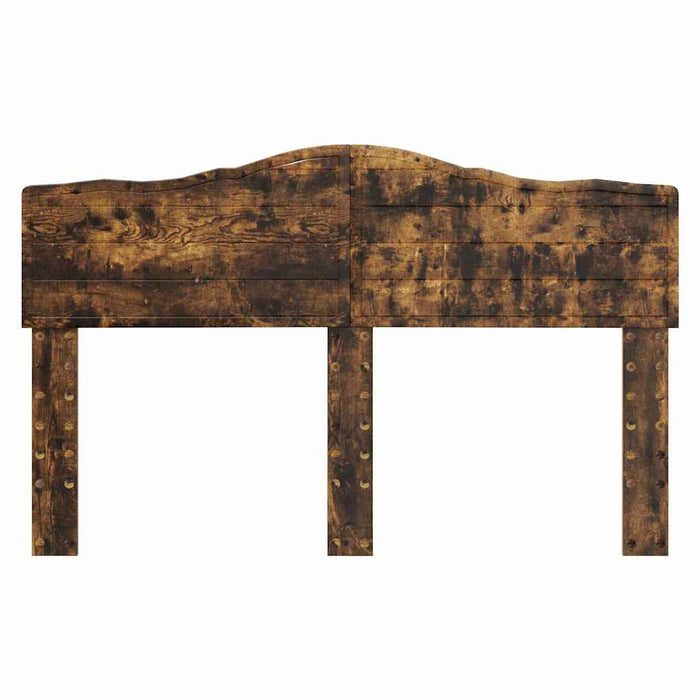 Tăblie cap cu headboard Stejar fumuriu 150 cm Lemn compozit - WALTI WALTI