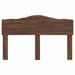Tăblie cap cu headboard Stejar închis 150 cm Lemn compozit - WALTI WALTI