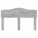 Tăblie cap cu headboard Gri Sonoma 140 cm Lemn compozit - WALTI WALTI