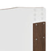 Tăblie cap cu headboard Stejar închis 140 cm Lemn compozit - WALTI WALTI