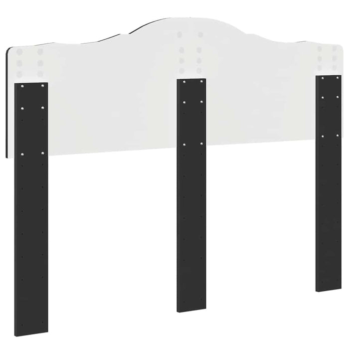 Tăblie cap cu headboard Stejar Negru 135 cm Lemn compozit - WALTI WALTI