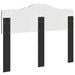 Tăblie cap cu headboard Stejar Negru 135 cm Lemn compozit - WALTI WALTI