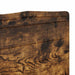 Tăblie cap cu headboard Stejar fumuriu 135 cm Lemn compozit - WALTI WALTI