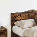 Tăblie cap cu headboard Stejar fumuriu 135 cm Lemn compozit - WALTI WALTI