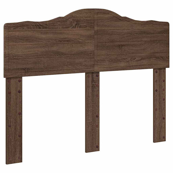 Tăblie cap cu headboard Stejar închis 135 cm Lemn compozit - WALTI WALTI